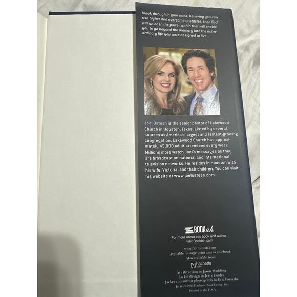 Break Out-Joel Osteen 5 keys to go beyond your barriers 244 page Hard back book - Picture 6 of 7